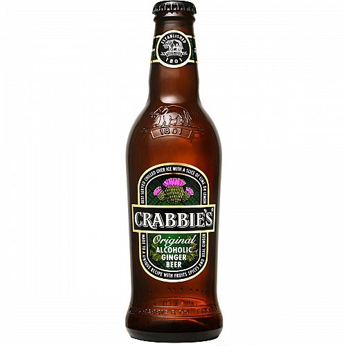 Crabbies Alc. Ginger Beer 11.2oz SINGLE
