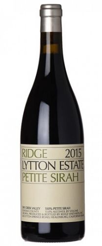Ridge Lytton EstatePetite Sirah 2019 750