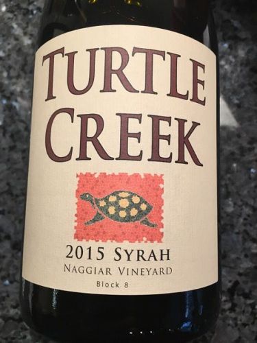 Turtle Creek Syrah 2015 750ml