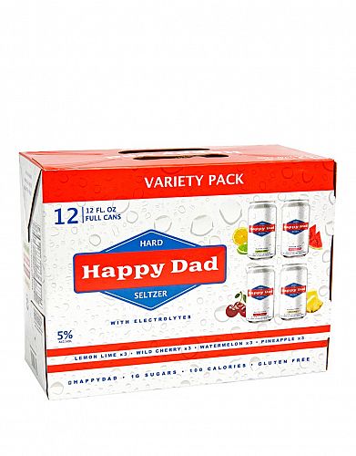 Happy Dad Seltzer VTY  12pk