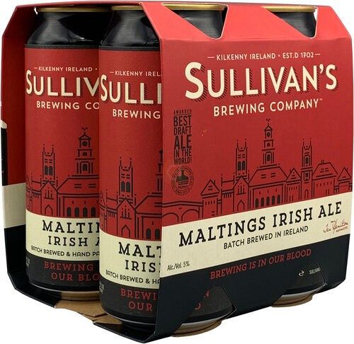 Sullivan's Maltings Irish Ale 4pk