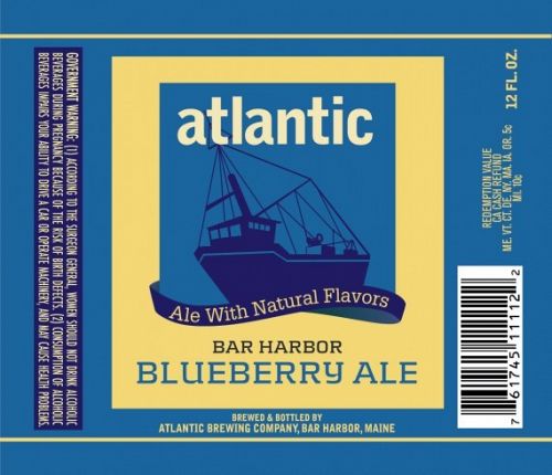 Atlantic Bar Harbor Blueberry Ale 16oz