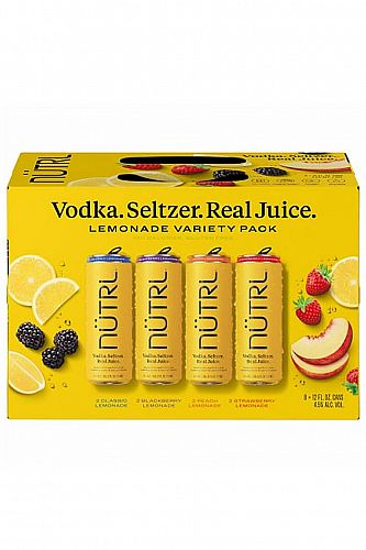 Nutrl Seltzer Lemonade VTY 8pk