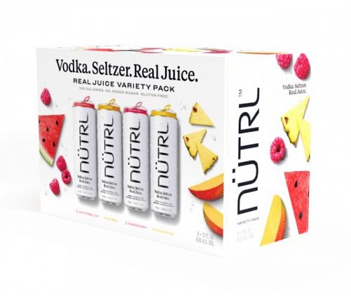 Nutrl Seltzer Fruit VTY 8pk