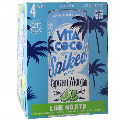 Vita Coco Spiked Captain Morgan Lime Moj