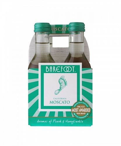 Barefoot Moscato 187ml 4PACK