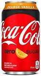 Coke Zero Orange Vanilla 12oz Can